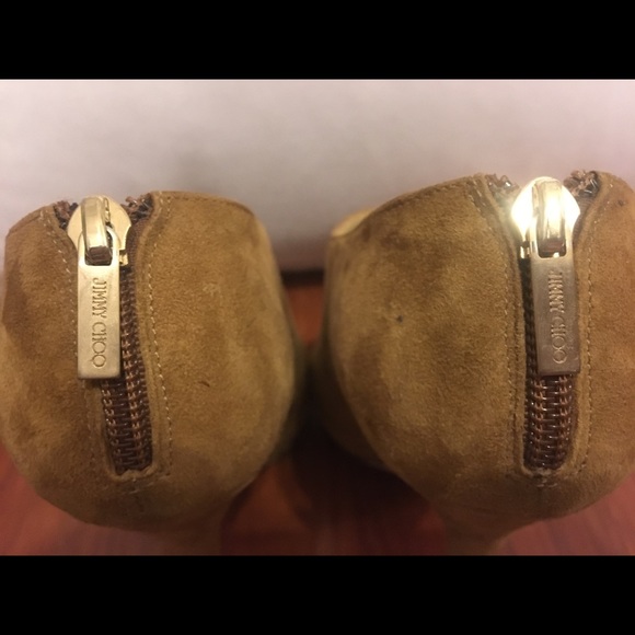 Jimmy Choo Open Toe Ankle Booties - Picture 4 of 8